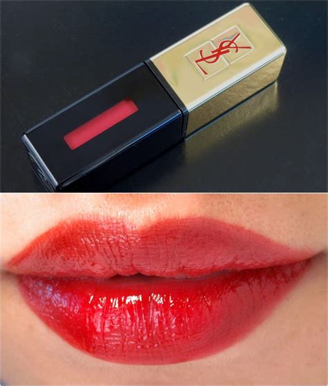 yves saint laurent glossy rouge goauch|ysl rouge lacquer.